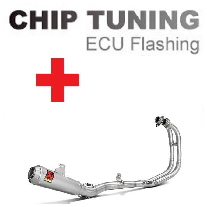 Yamaha R3 2015-2021 Titanium nagyteljesítményű ECU Flash Tuning + Akrapovic S-Y2R1-Cubss (3. szakasz) - Kattintásra bezárul