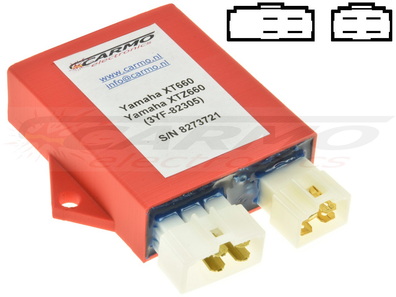 Yamaha XTZ660 Ténéré Igniter Ignition modul CDI TCI Box (3YF-82305-00) - Kattintásra bezárul