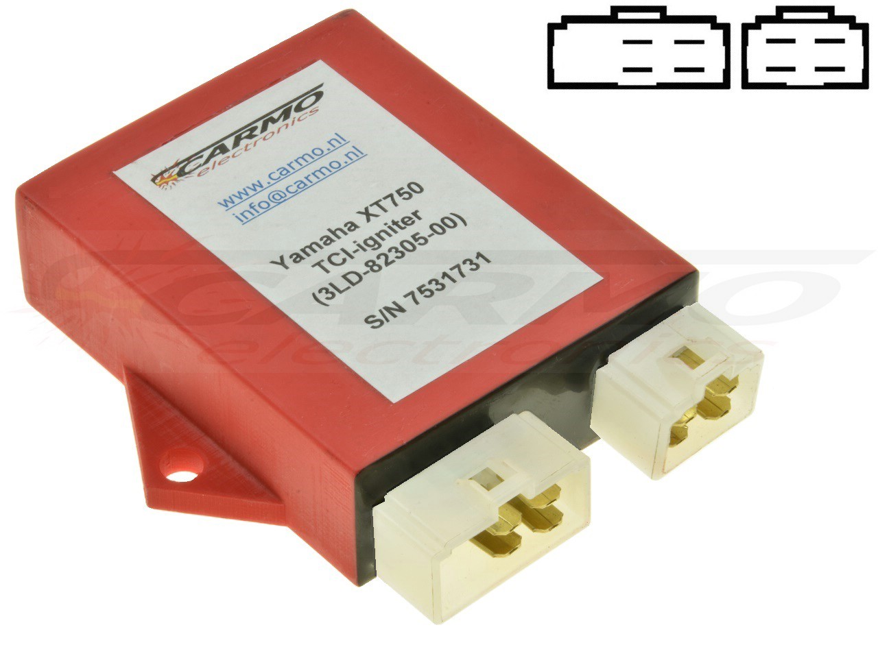 Yamaha xtz750 szuper ténéré gyújtó modul CDI TCI Box 3SX- 3LD-82305-00 - Kattintásra bezárul