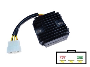 Carr261 - Kawasaki Yamaha MOSFET feszültségszabályozó egyenirányító