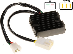 Carr431 - Honda CBR600RR CBR929RR FIREBLADE CB900F HORNET ARVERIA 850 Mana MOSFET feszültségszabályozó egyenirányító
