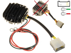 Carr512 Ducati Paso MOSFET feszültségszabályozó egyenirányító