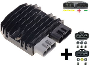 Carr5925 + Contra Honda Kawasaki Polaris MOSFET feszültségszabályozó (továbbfejlesztett SH847)