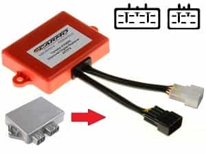 Yamaha XVS650 Dragstar V-Star gyújtógátlási modul CDI TCI Box (J4T079)