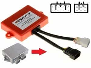 Yamaha XVS650A Dragstar V-Star gyújtógátlási modul CDI TCI Box (J4T093, J4T094)