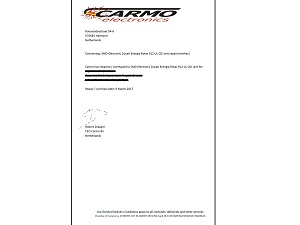 CDI TCI ECU teszt-/javítási jelentés